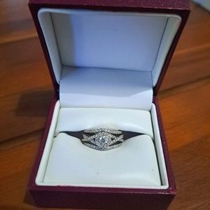 Diamond Ring | Engagement Ring & Double Wedding Band